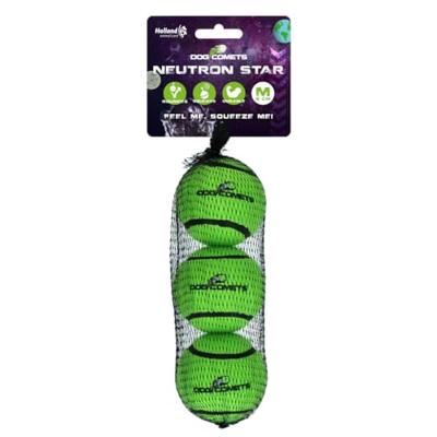 Dog comets Neutron Star Tennisbal met pieper M Groen 3st