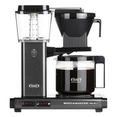 Moccamaster KBG SELECT Koffiefilter apparaat Grijs - thumbnail