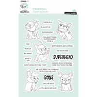 Creative Craftlab • friendz clear stamp superhero buddy - thumbnail