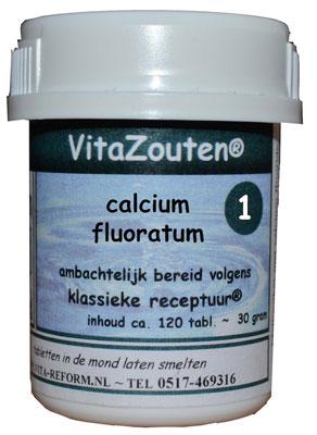 Vitazouten Calcium fluoratum Vitazout nr. 01 120 Tabletten