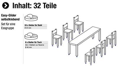 Metafranc Easyglider Zk 32-Delig W - WU0647050 Metafranc Easyglider Zk 32-Delig W - WU0647050