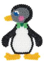 Hama strijkkralen grondplaat pinguin - thumbnail