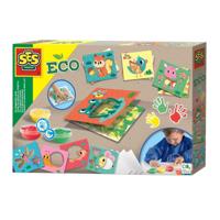 Vingerverf 6 kleuren x 45 ml - SES CREATIVE - Kleurintensiteit en wasgemak. - thumbnail