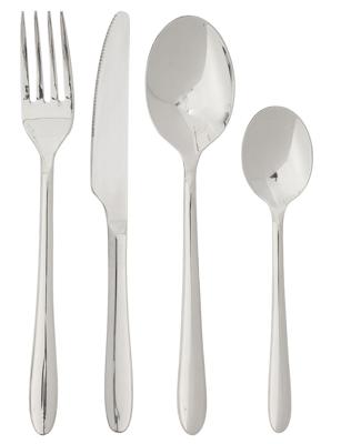 HEMA 16-delige bestekset Bari (zilver)