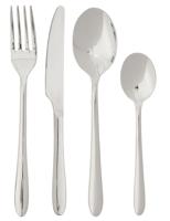 HEMA 16-delige bestekset Bari (zilver) - thumbnail