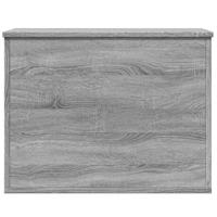 Opbergbox 60x42x46 cm bewerkt hout grijs sonoma eikenkleurig - thumbnail