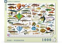 New York Puzzle Company Fish ~ Poissons - 1000 stukjes - thumbnail