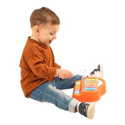 Bontempi Toyband xylopiano 16 cm oranje