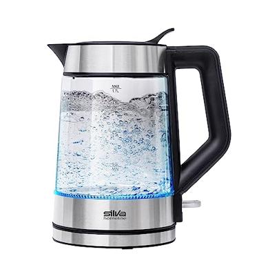 Silva Homeline KL-G 2007 Waterkoker Aantal/Volume: 1.7 l Zilver, Zwart