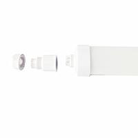 Blulaxa HumiLED slim fix LED-lamp voor vochtige ruimte Energielabel: E (A - G) LED LED vast ingebouwd 10 W Neutraalwit - thumbnail