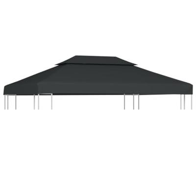 VidaXL Prieeldak 2-laags 4x3m 310 g/m² antracietkleurig VidaXL Prieeldak 2-laags 4x3m 310 g/m² antracietkleurig