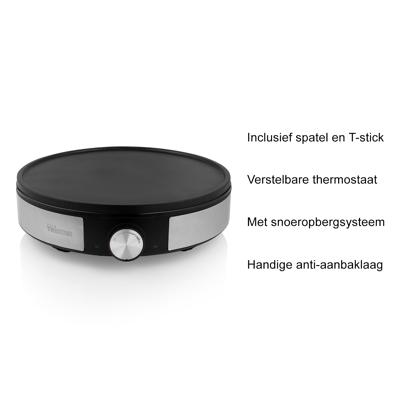 Tristar Crêpe maker Zwart