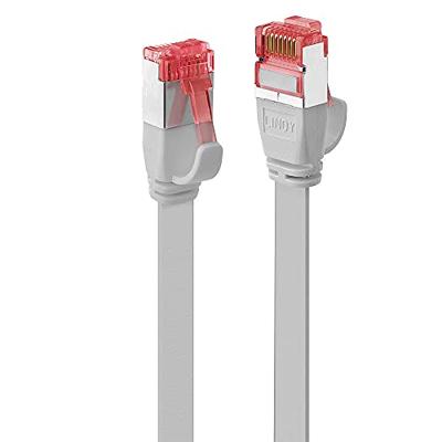 LINDY 47550 RJ45 Netwerkkabel, patchkabel CAT 6 U/FTP 0.30 m Grijs 1 stuk(s)