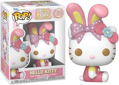 Hello Kitty and Friends Funko Pop Vinyl: Hello Kitty (with Bunny Ears) Hello Kitty and Friends Funko Pop Vinyl: Hello Kitty (with Bunny Ears)