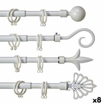 Stang voor Gordijnen Gift Decor Uitschuifbaar (8 Stuks)