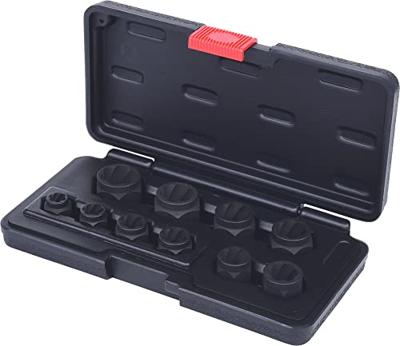 KS Tools 913.3880 Spiraal-profieldopmoeren set, 10-delig, M8-M19