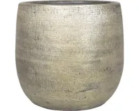 Pot mira d39h36cm industrieel goud - thumbnail