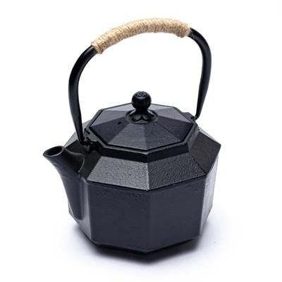 Japanse Stijl Zeskantige Tetsubin Gietijzeren Theepot (1 liter)