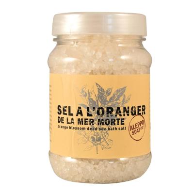 Aleppo Soap Co. Fleur D'Oranger Orange Blossom Dead Sea Bath Salt Bath & Body Scrub 500gr