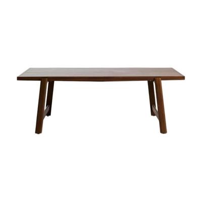 Kave Home Itani tuintafel 240x100 cm Bruin