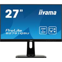 Iiyama ProLite B2791QSU LED-monitor 68.6 cm (27 inch) Energielabel G (A - G) 2560 x 1440 Pixel WQHD 1 ms HDMI, DisplayPort, DVI, USB 3.2 Gen 1 (USB 3.0), - thumbnail
