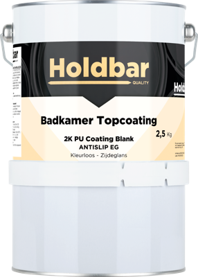 Holdbar 2K Badkamer Topcoating ZG Antislip (Extra Grof) 2,5 kg Holdbar 2K Badkamer Topcoating ZG Antislip (Extra Grof) 2,5 kg