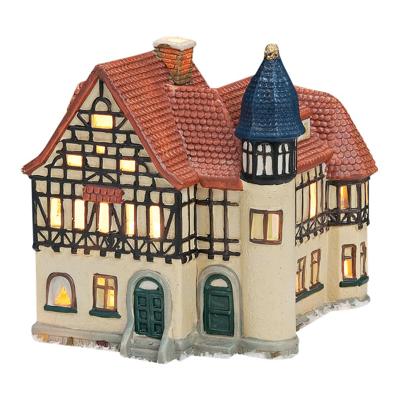 Wurm Lichthaus Post Bad Liebenstein/Thüringen van porselein, Kleurrijk (B/H/D) 15x17x12cm