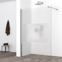 Wiesbaden Comfort Inloopdouche 140x200cm - Nano Coating - Helder/Melkglas - thumbnail