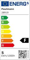 Paulmann 28919 LED-lamp Energielabel F (A - G) E14 Kogel 4.8 W = 40 W Neutraalwit (Ø x h) 45 mm x 78 mm 2 stuk(s) - thumbnail