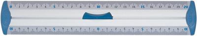 Liniaal maped met handgreep 20cm aluminium