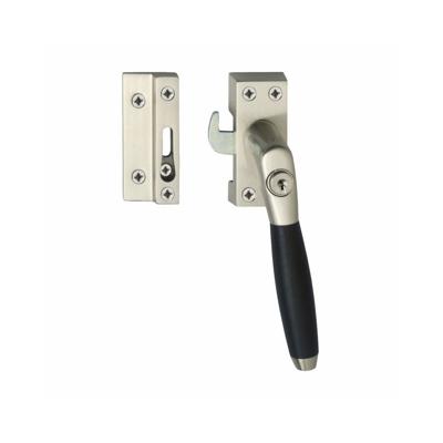 Raamsl. Ton 400 afsl. rechts nikkel mat/ebben