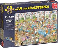 Jan Van Haasteren legpuzzel - taarten toernooi, 1500st. - thumbnail