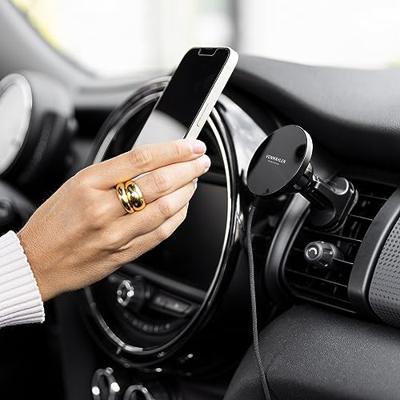 Vonmählen Aura Car Magnetic Wireless Charging Pad Black