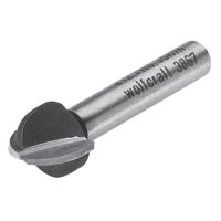 Wolfcraft 3967000 Halfrondprofielfrees Hardmetaal Afmeting, Ø 12.7 mm Schachtdiameter 8 mm - thumbnail