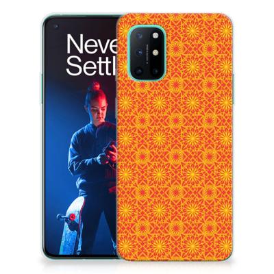 OnePlus 8T | TPU bumper | Batik Oranje OnePlus 8T | TPU bumper | Batik Oranje