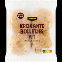 Jumbo Krokante Bolletjes Wit 4 Stuks - thumbnail