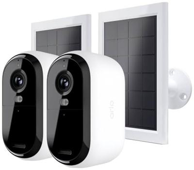 ARLO BUNDLE ESSENTIAL2 2K OUTDOOR CAMERA 2-PACK + 2-SOLAR PANEL VMK3250-100EUS IP-Bewakingscameraset Met 2 cameras 2688 x 1520 Pixel ARLO BUNDLE ESSENTIAL2 2K OUTDOOR CAMERA 2-PACK + 2-SOLAR PANEL VMK3250-100EUS IP-Bewakingscameraset Met 2 cameras 2688 x 1520 Pixel