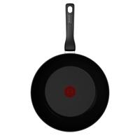 Tefal Kookgerei Tefal renew black wokpan 28 cm zwart - thumbnail