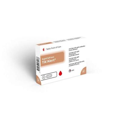 Swiss Point of Care Zelftest tik alert 1 Stuks