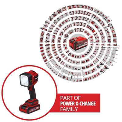 Einhell 4514175 TC-CL 18/350 Li - Solo Power X-Change Handlamp LED-lamp werkt op batterij werkt op Li-ion oplaadbare batterij 5 W 350 lm Aantal meegeleverde - thumbnail