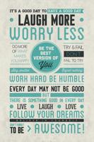 Be Awesome Poster 61x91.5cm - thumbnail