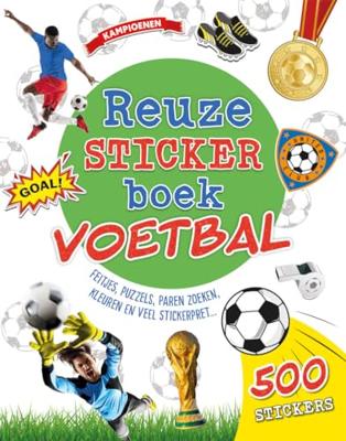 Rebo Publishers Reuzestickerboek voetbal