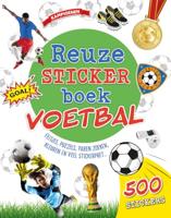 Rebo Publishers Reuzestickerboek voetbal - thumbnail