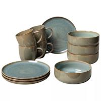 LIKE BY VILLEROY & BOCH - Crafted Breeze - Ontbijtset 12-dlg - thumbnail