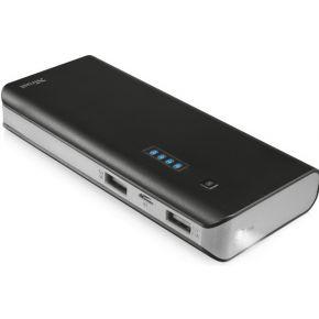 Trust Primo powerbank Zwart, Grijs Lithium-Ion (Li-Ion) 13000 mAh Trust Primo powerbank Zwart, Grijs Lithium-Ion (Li-Ion) 13000 mAh