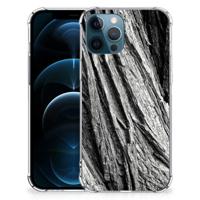 Stevig Telefoonhoesje iPhone 12 | 12 Pro Boomschors Grijs - thumbnail