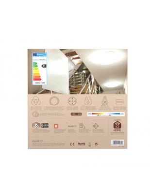 Plafondlamp muvit iO iO Wit Metaal Wi-Fi (2700 K) (6500 K) Plafondlamp muvit iO iO Wit Metaal Wi-Fi (2700 K) (6500 K)
