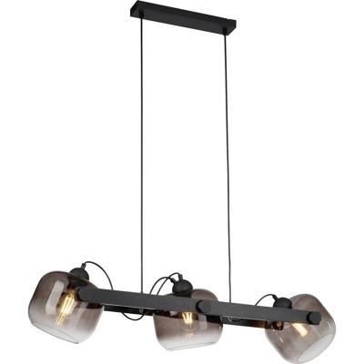 Just Light HanglampCup 2.0 3-lichts smoke glas - 15753-18