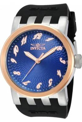 Horlogeband Invicta 12795.01 Rubber Zwart 24mm Horlogeband Invicta 12795.01 Rubber Zwart 24mm