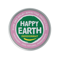 Happy Earth Pure deodorant balm lavender 45 Gram - thumbnail